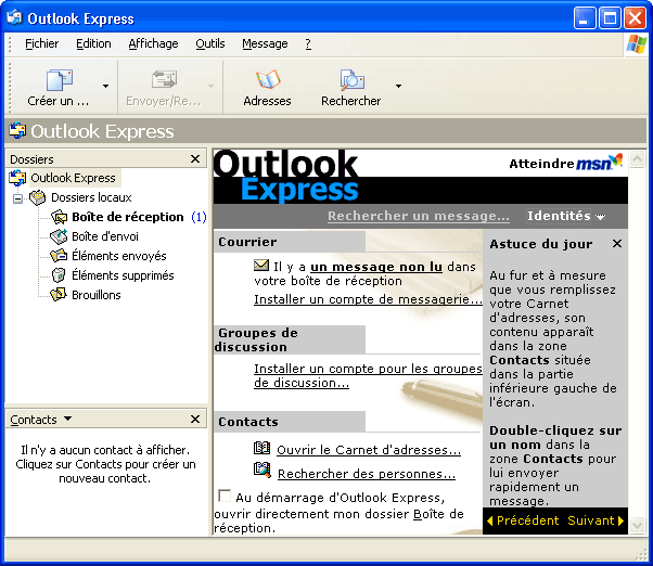 Comment configurer Outlook Express